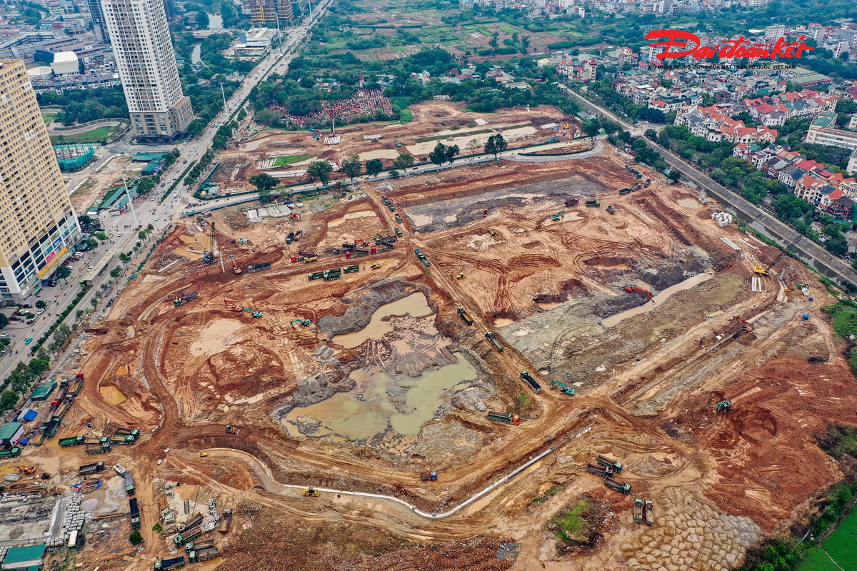 Đẩy nhanh tiến độ hồ điều hòa Mễ Trì – Đồng Bông 2, tăng năng lực chống ngập phía Tây Hà Nội - Ảnh 17