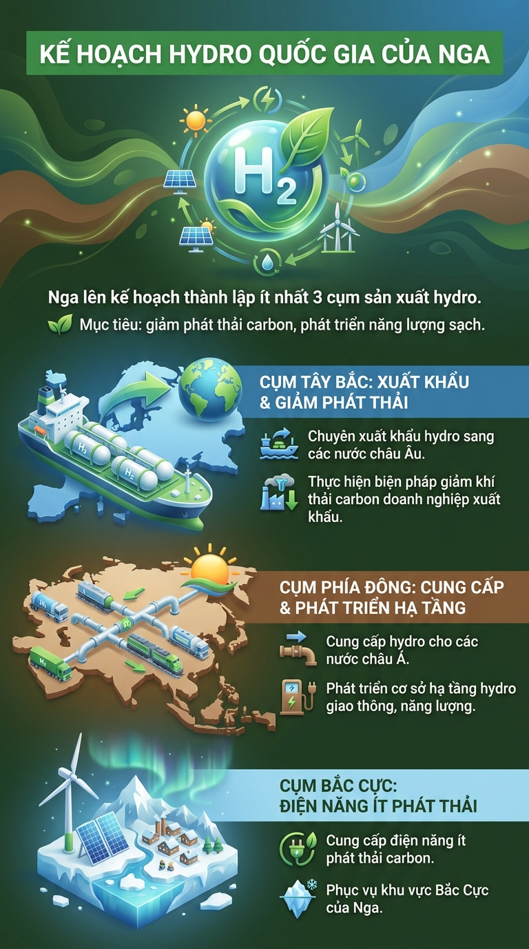 Kỹ sư Nga nhận bằng sáng chế đột phá về Hydro, củng cố tham vọng "cấp độ toàn cầu" của Moscow - Ảnh 3