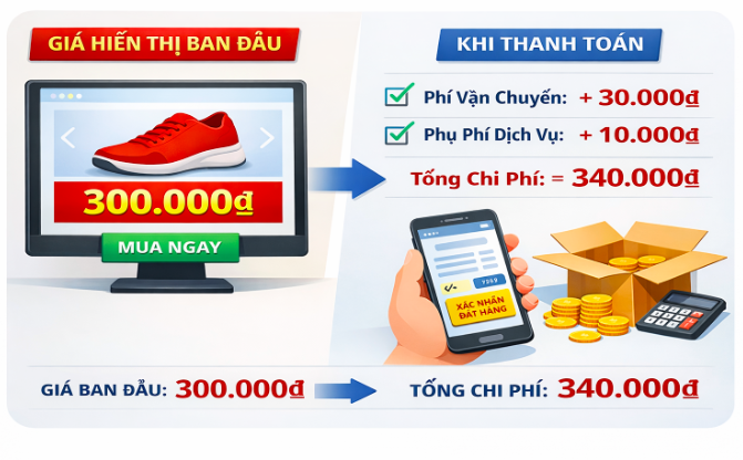 Mua online tưởng rẻ, ai ngờ "dính" thêm khoản phí này - Ảnh 1
