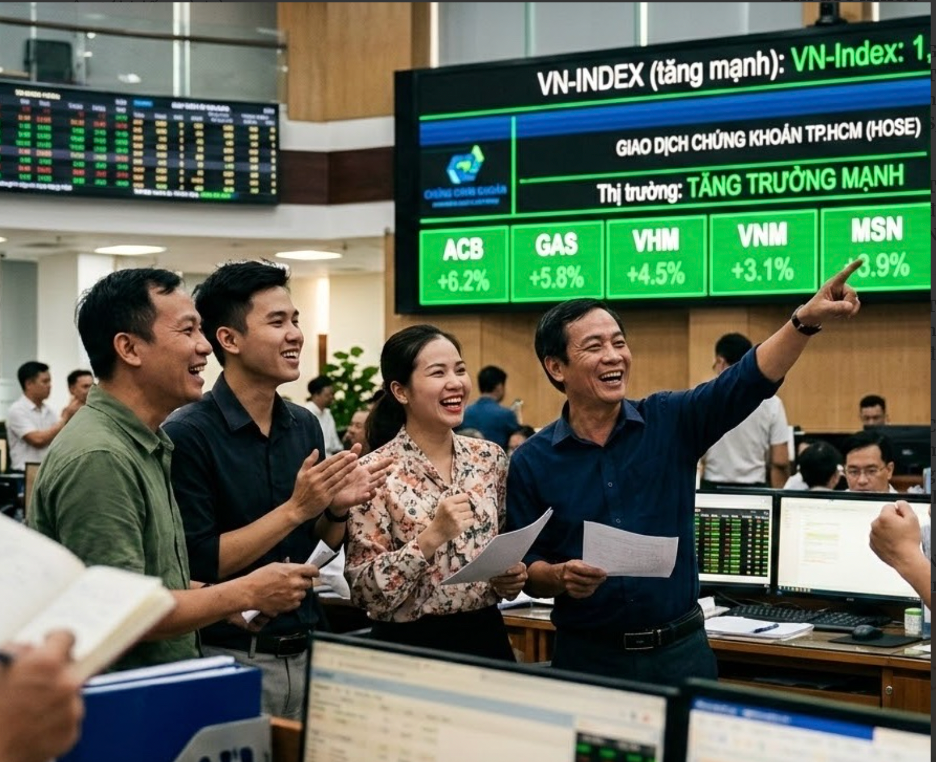 VN-Index tăng vọt hơn 74 điểm ngay khi mở cửa giao dịch 8-4 - Ảnh 1