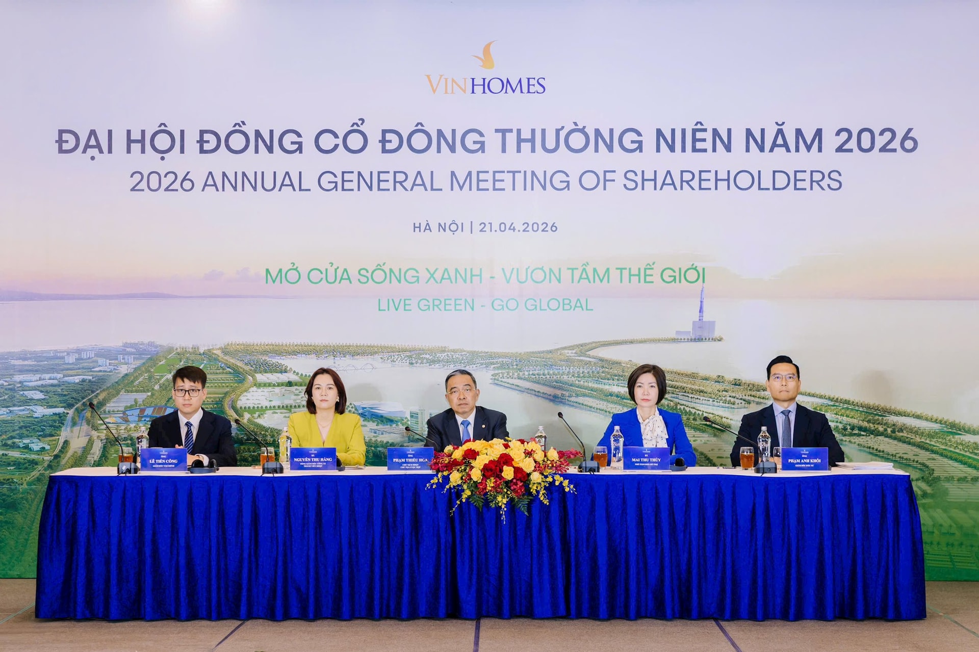 ĐHCĐ Vinhomes: Đặt mục tiêu lợi nhuận cao nhất lịch sử 60.000 tỷ đồng...bùng nổ đại dự án, chiến lược bán hàng đột phá toàn thị trường - Ảnh 1
