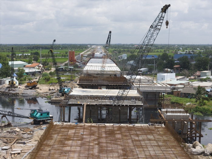 Đường Vành đai 3 TPHCM đoạn qua Tây Ninh tăng tốc về đích - Ảnh 2