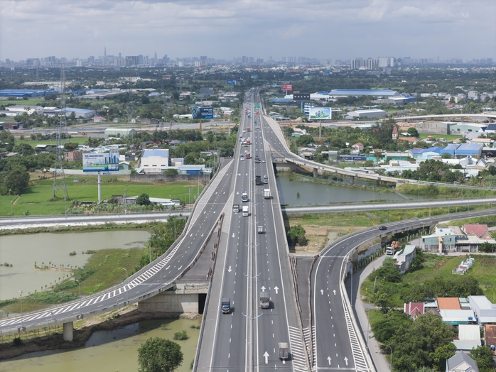 Đường Vành đai 3 TPHCM đoạn qua Tây Ninh tăng tốc về đích - Ảnh 3