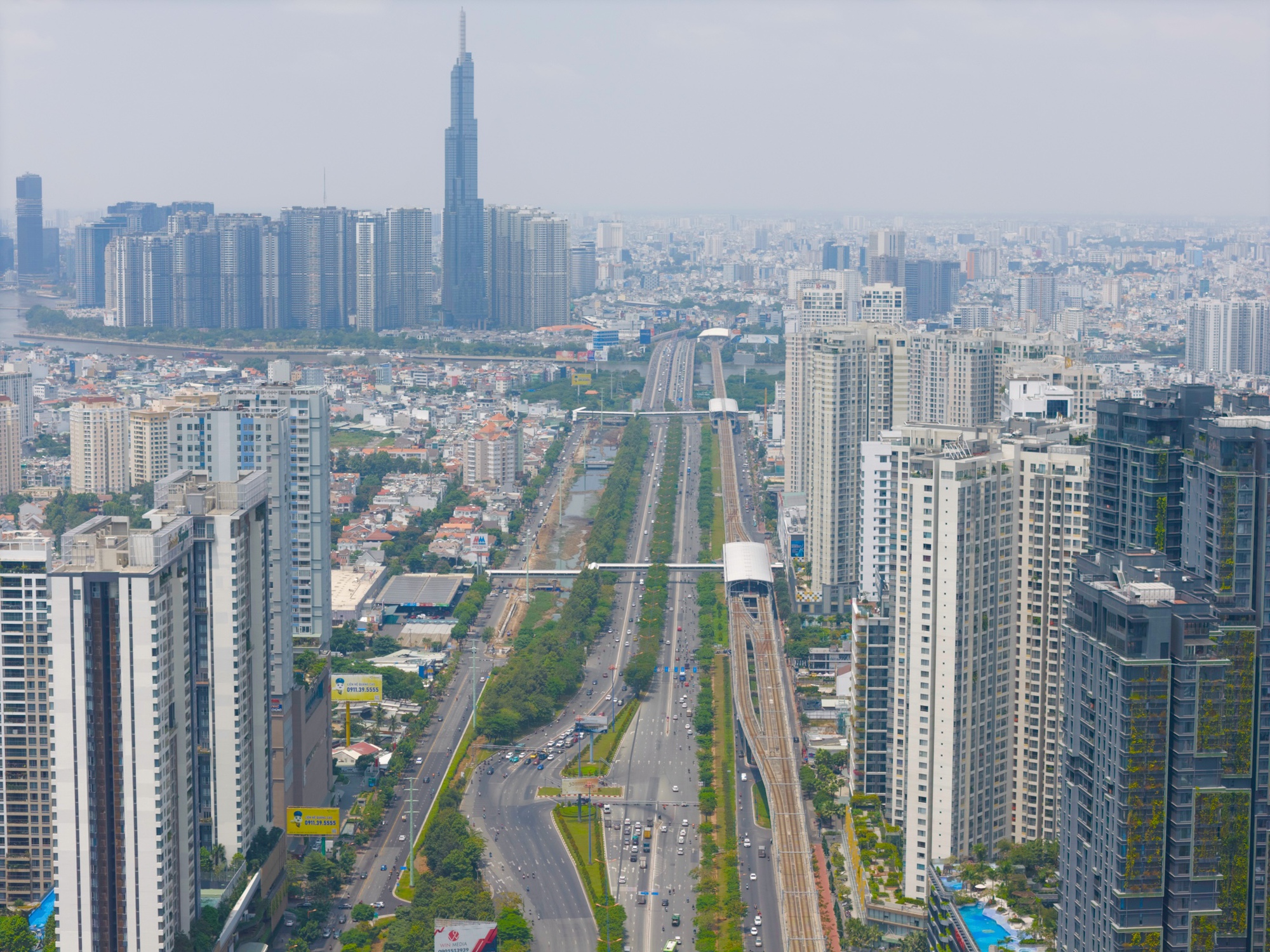 Cận cảnh đại lộ ở TPHCM sắp được rót 3.500 tỉ đồng nâng cấp - Ảnh 1