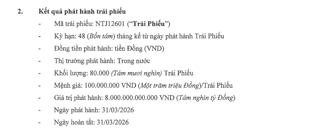 Doanh nghiệp kín tiếng 'hút' 8.000 tỷ đồng trái phiếu chỉ trong một ngày - Ảnh 1