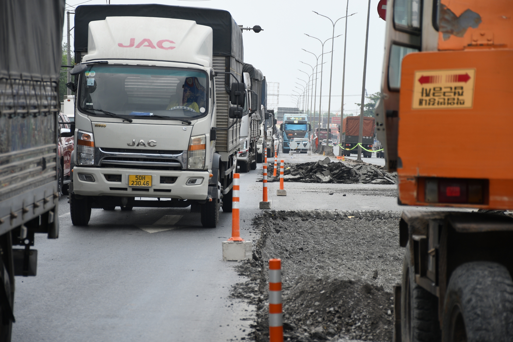 Hình ảnh sửa chữa Quốc lộ 51 xuống cấp nghiêm trọng - Ảnh 9