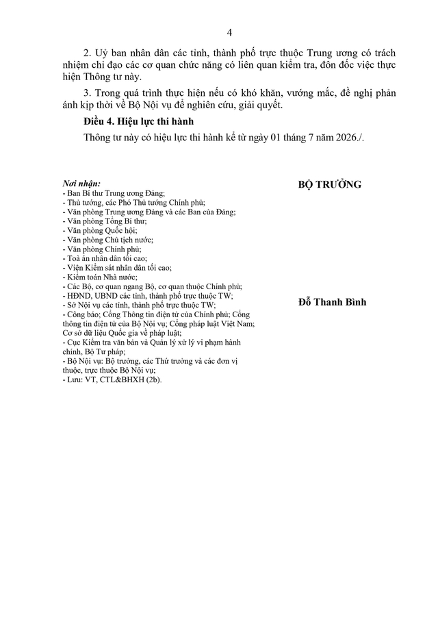Toàn văn: Dự thảo Thông tư về điều chỉnh lương hưu, trợ cấp bảo hiểm xã hội, trợ cấp hằng tháng - Ảnh 4