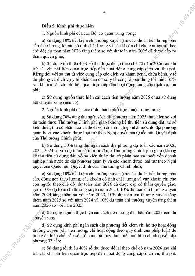 TOÀN VĂN: Dự thảo Nghị định quy định mức lương cơ sở, chế độ tiền thưởng đối với cán bộ, công chức, viên chức và lực lượng vũ trang - Ảnh 4