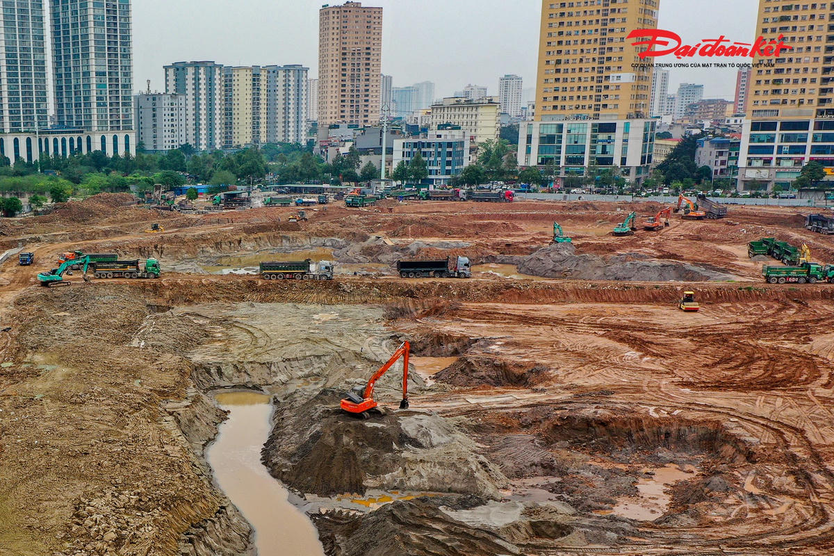 Đẩy nhanh tiến độ hồ điều hòa Mễ Trì – Đồng Bông 2, tăng năng lực chống ngập phía Tây Hà Nội - Ảnh 8
