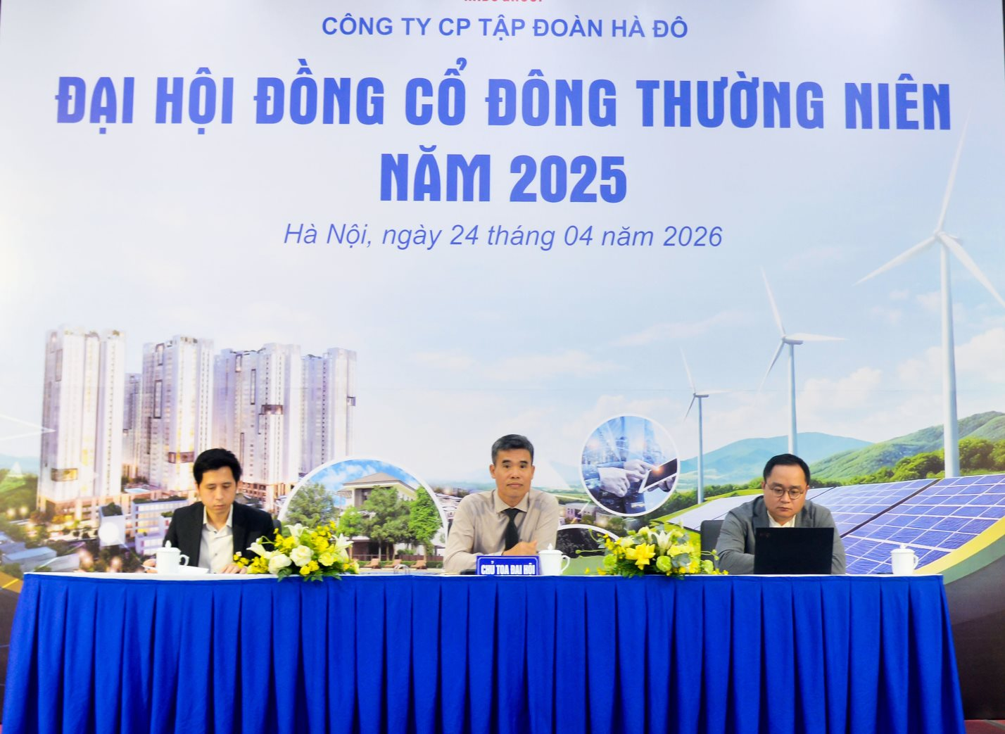 ĐHCĐ Hà Đô:  Công ty luôn sẵn tiền mặt để mua lại các dự án bất động sản tốt - Ảnh 1