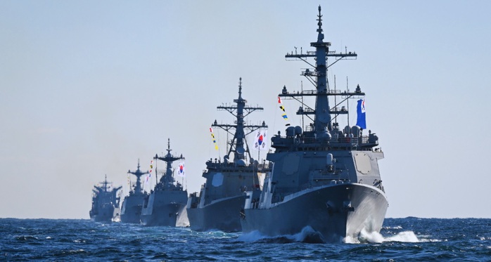 Điều đặc biệt tại cuộc tập trận hải quân lớn nhất thế giới do Mỹ dẫn đầu - Ảnh 1