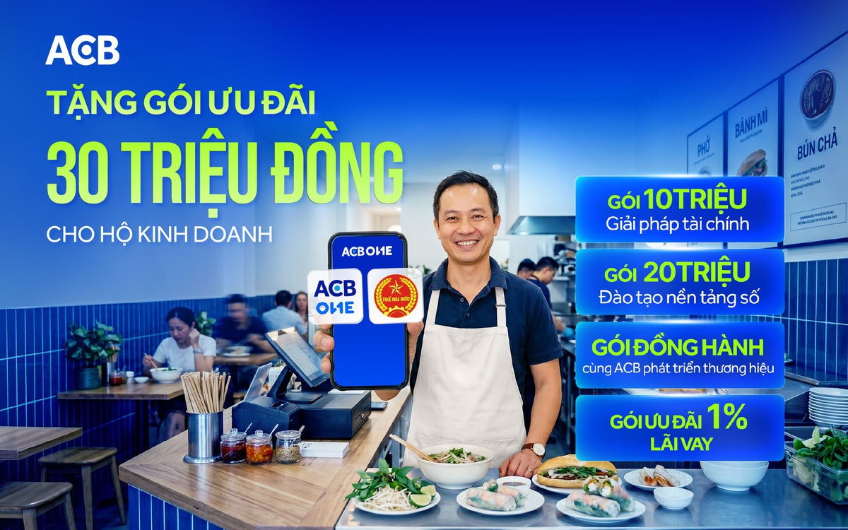 CEO ACB: “Nếu chỉ dừng ở việc hỗ trợ tuân thủ, chúng ta mới giải được một nửa bài toán. Nửa còn lại là giúp hộ kinh doanh tăng trưởng”