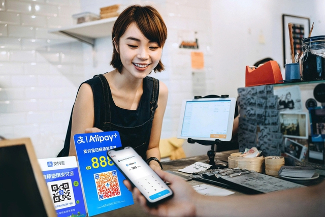 Lần đầu tại Việt Nam: Dùng app ngân hàng nội địa quét QR thanh toán khi du lịch Trung Quốc, Hàn Quốc, Singapore… - Ảnh 1