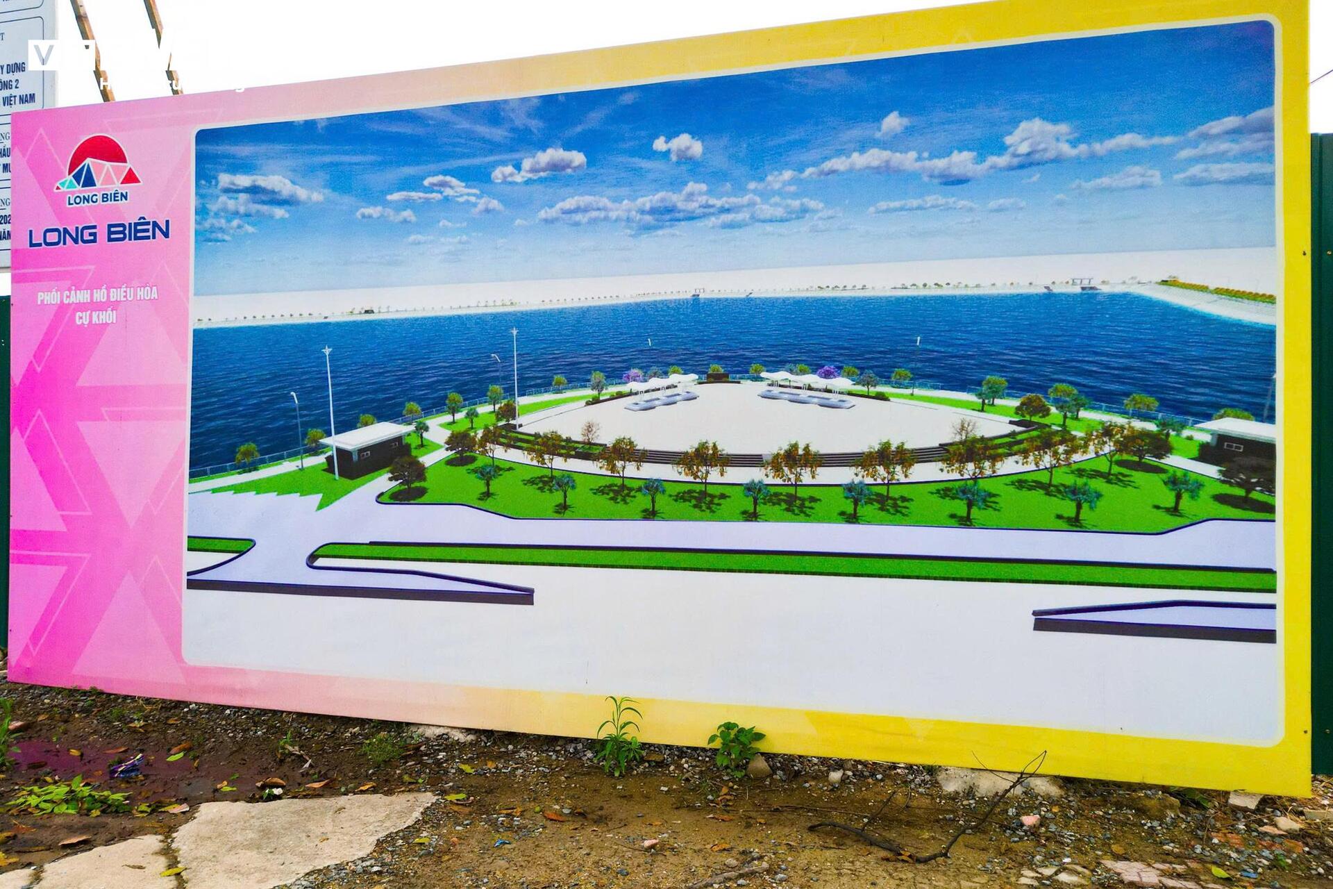 Mục sở thị 'siêu hồ' hơn 30ha giúp giảm ngập phía Đông Hà Nội - Ảnh 3