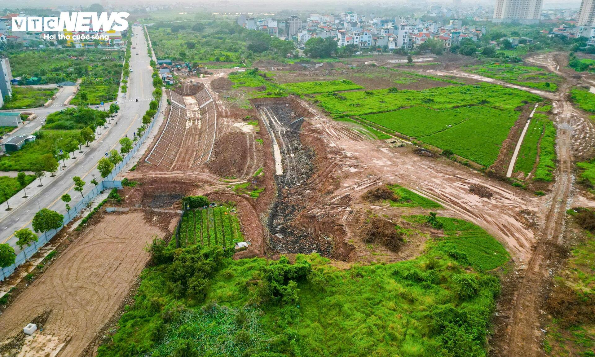 Mục sở thị 'siêu hồ' hơn 30ha giúp giảm ngập phía Đông Hà Nội - Ảnh 4