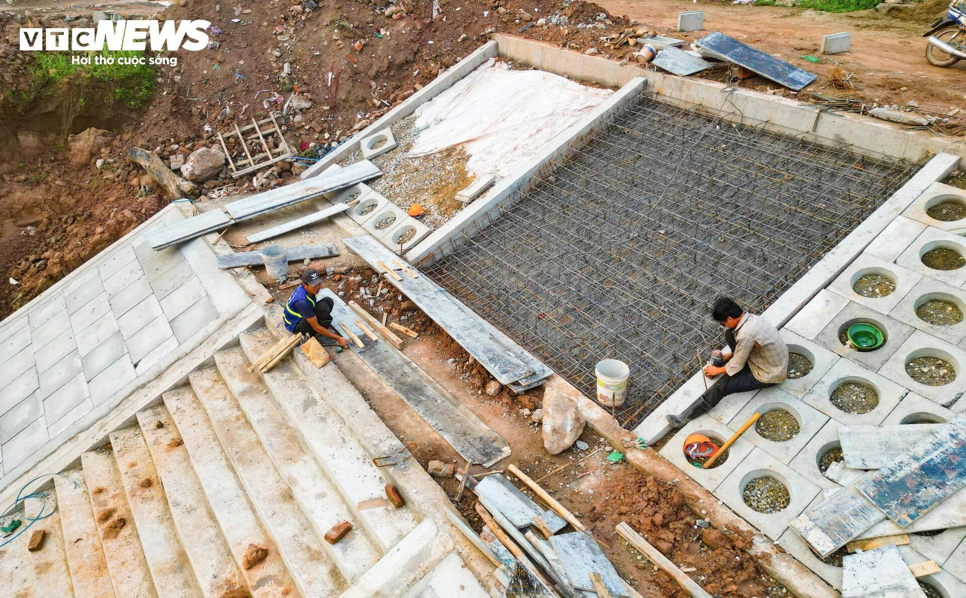 Mục sở thị 'siêu hồ' hơn 30ha giúp giảm ngập phía Đông Hà Nội - Ảnh 9