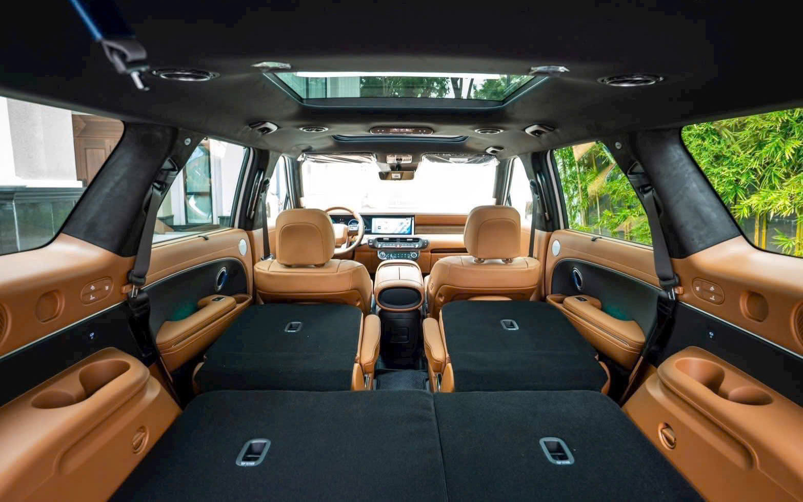 Đại lý báo Hyundai Palisade giá tạm tính từ hơn 1,7 tỷ đồng tại Việt Nam: 3 phiên bản, tùy chọn máy xăng turbo, hybrid mạnh hơn Santa Fe - Ảnh 9