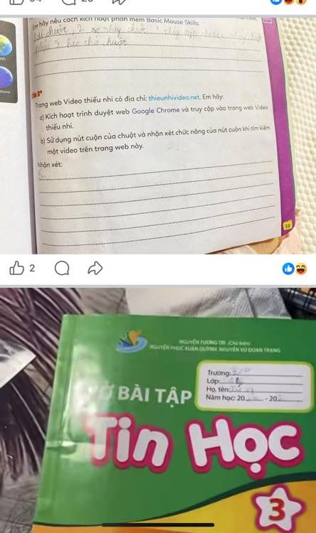 Xuất hiện link "web đen" trong sách Tin học lớp 3: Nhà phát hành ra khuyến cáo khẩn cấp - Ảnh 1