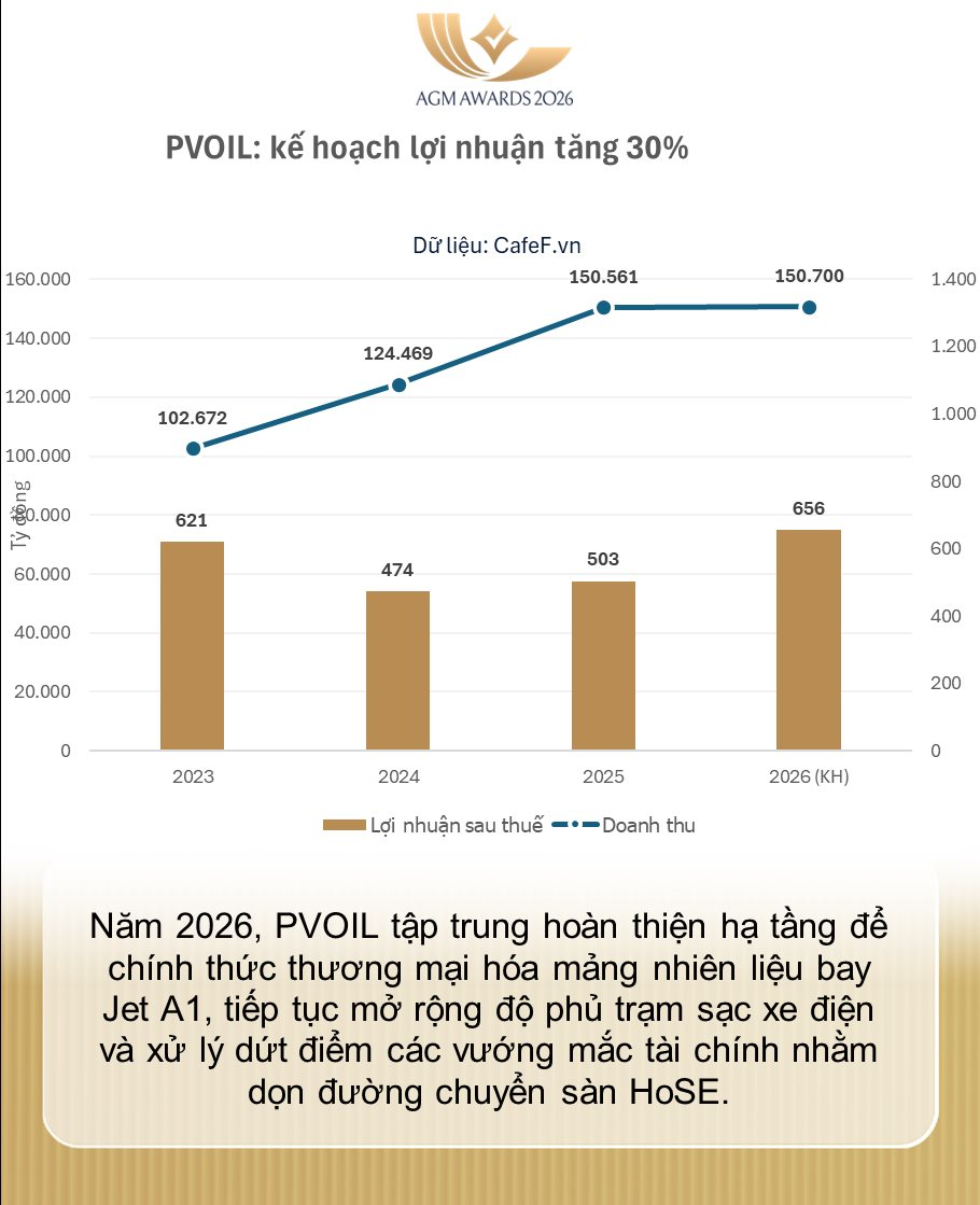 Có tân Chủ tịch, PVOIL đặt kế hoạch lợi nhuận tăng 30%, phủ trạm sạc VinFast lên trạm xăng - Ảnh 2