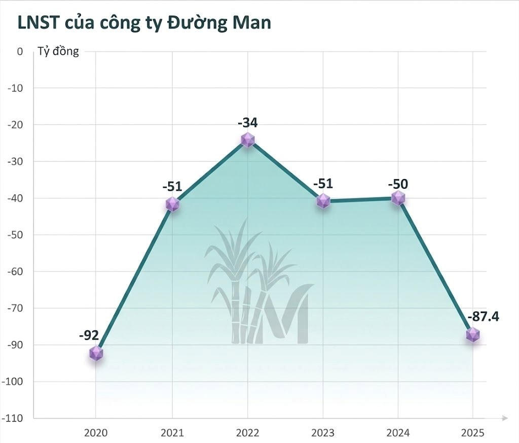 Đường Man của đại gia Đường 'bia' lỗ lũy kế hơn 340 tỷ đồng, âm vốn chủ, nợ gần 1.000 tỷ - Ảnh 1