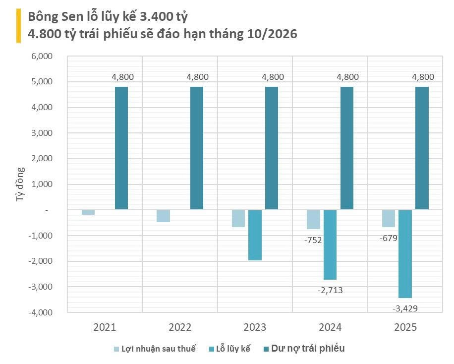 Công ty Bông Sen của bà Trương Mỹ Lan lỗ lũy kế vượt 3.400 tỷ đồng, ẩn số về khả năng trả nợ 4.800 tỷ trái phiếu đáo hạn tháng 10 - Ảnh 1