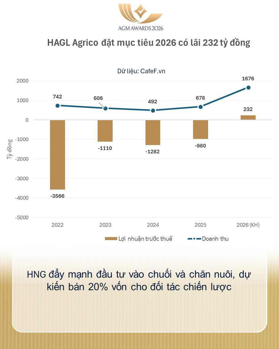 Tỷ phú Trần Bá Dương muốn bán 20% vốn HAGL Agrico dù đang lỗ lũy kế 10.000 tỷ - Ảnh 1