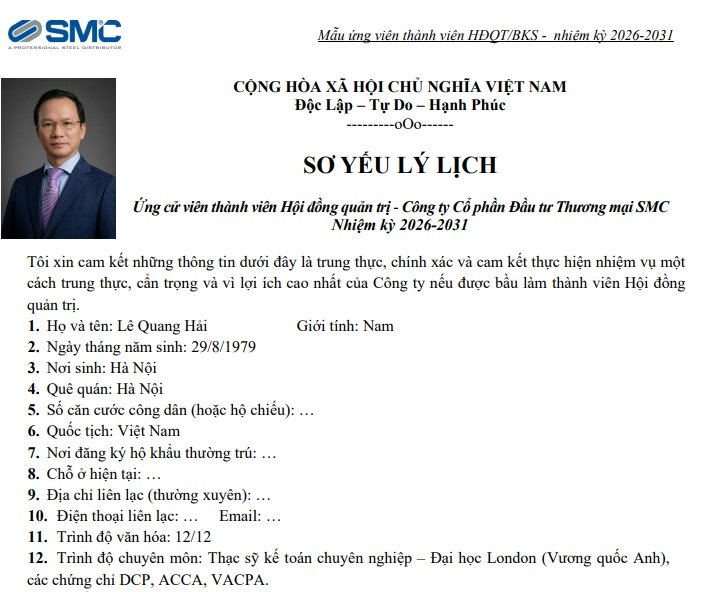 Em trai Tổng Giám đốc Vietcombank bất ngờ ứng cử vào HĐQT doanh nghiệp thép lâu đời hơn Hòa Phát - Ảnh 2