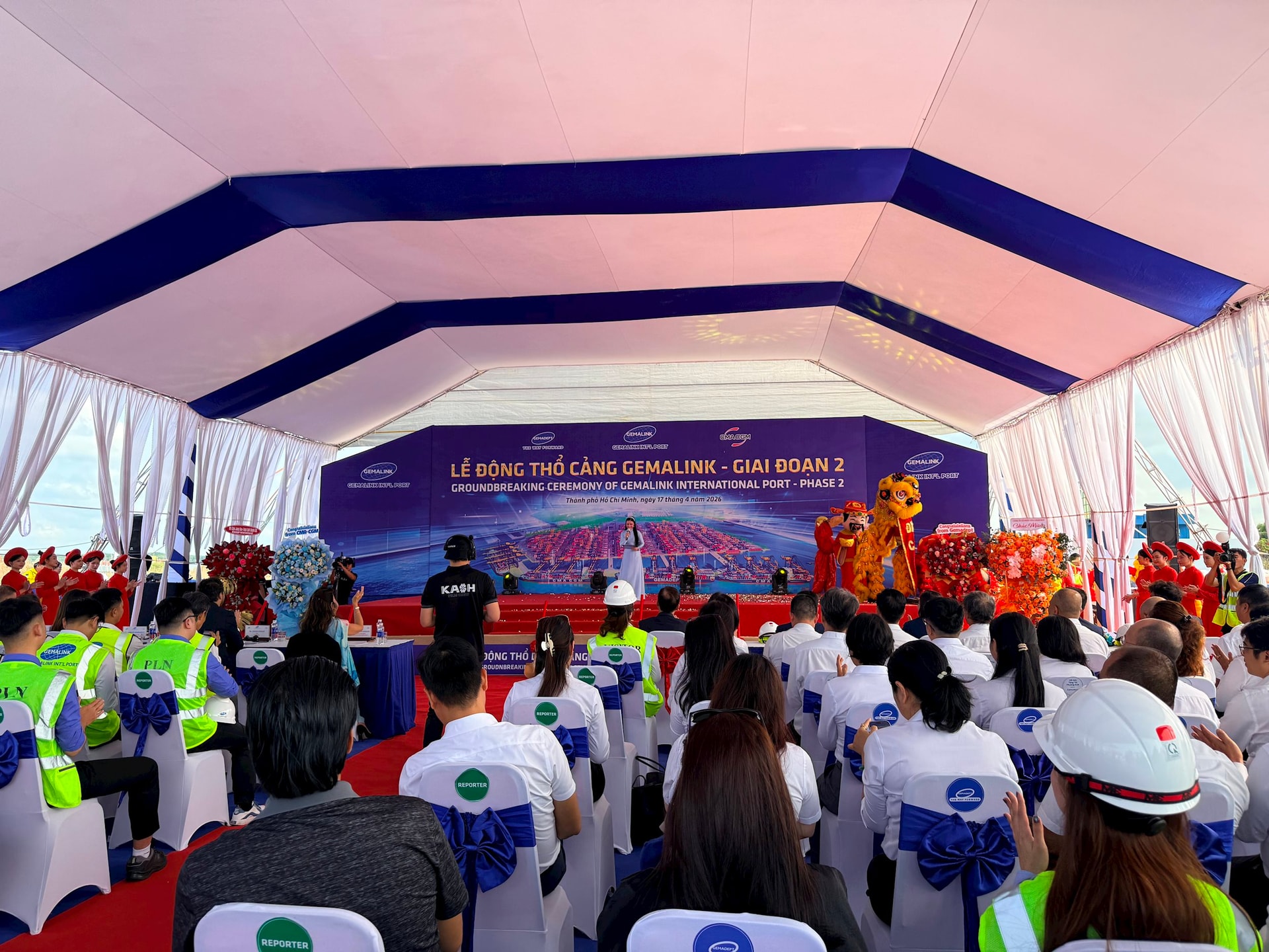 Gemadept động thổ dự án Cảng nước sâu Gemalink - Giai đoạn 2, dự kiến vận hành vào quý 4/2027 - Ảnh 2