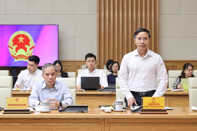 Thủ tướng Lê Minh Hưng làm việc với Ngân hàng Nhà nước Việt Nam - Ảnh 1