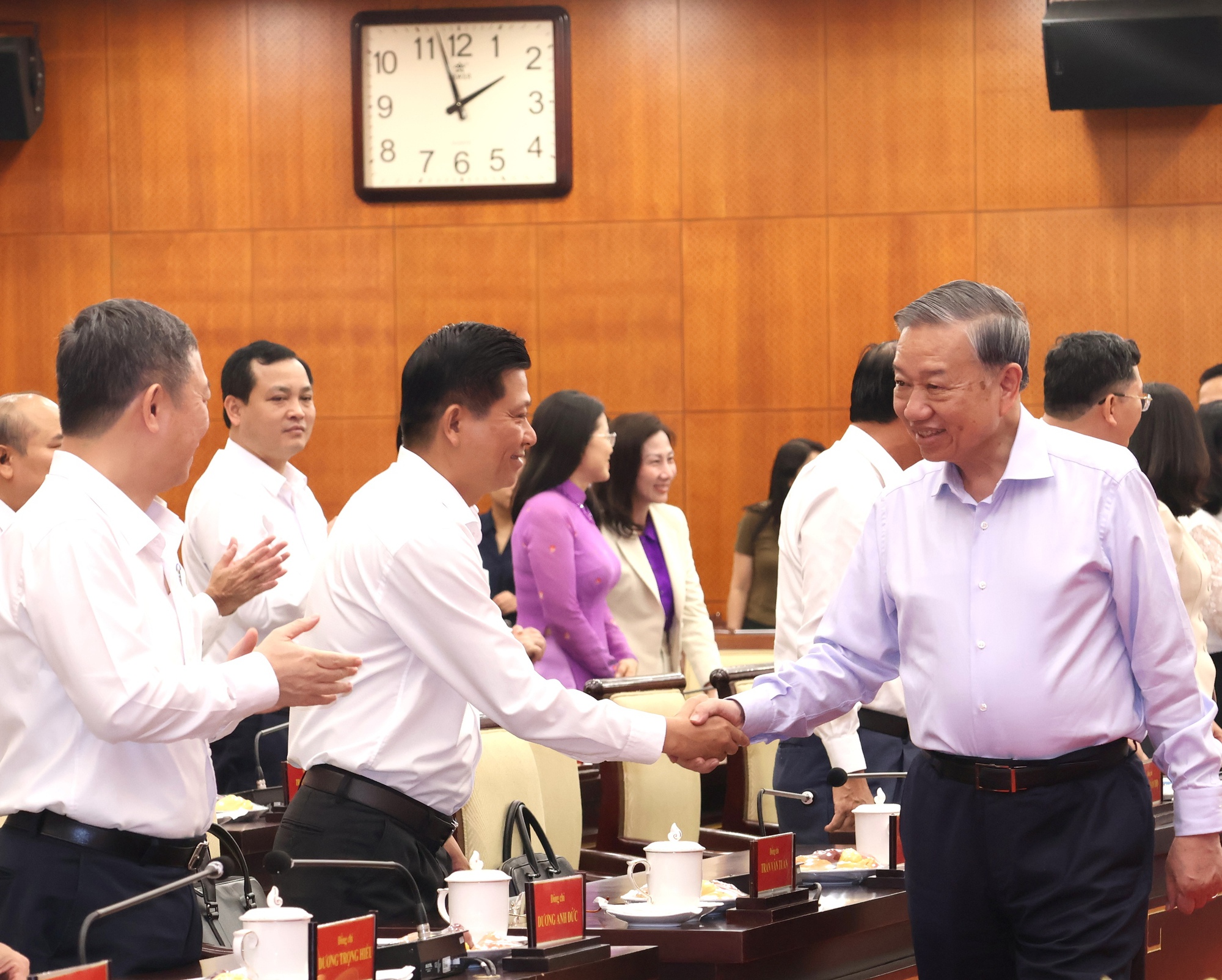 Làm việc với Tổng Bí thư, Chủ tịch nước Tô Lâm, TPHCM kiến nghị 2 nội dung quan trọng - Ảnh 4