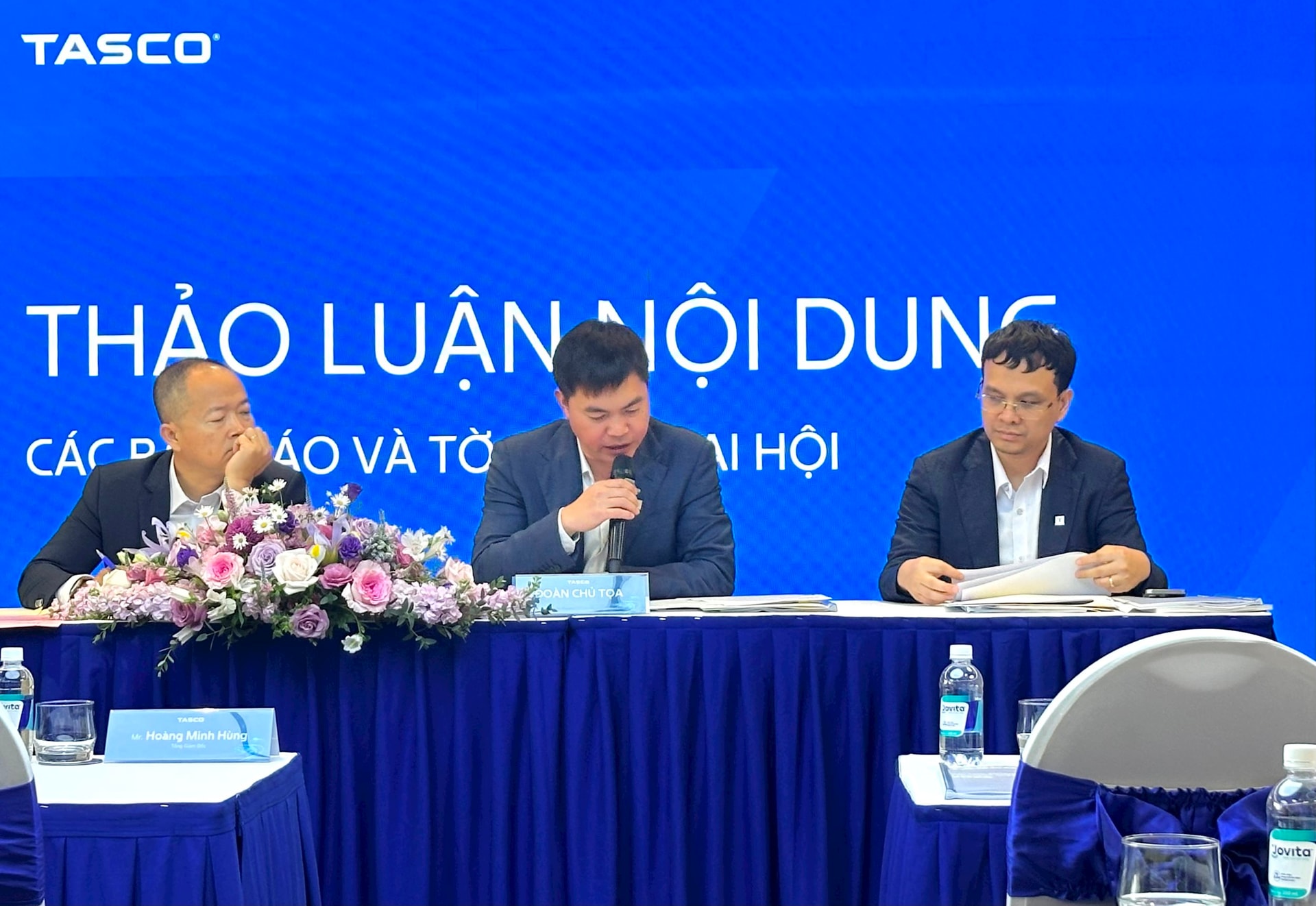 Chủ tịch Vũ Đình Độ: Tasco sẽ tập trung khai thác tối đa giá trị từ các dự án bất động sản hiện có, thay vì mở rộng mới - Ảnh 1