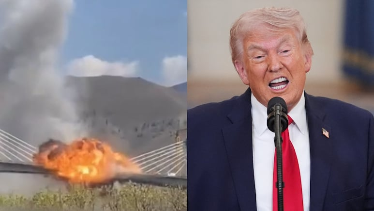 VIDEO: Cầu lớn nhất Iran đổ sập, ông Donald Trump nói “còn nữa” - Ảnh 1