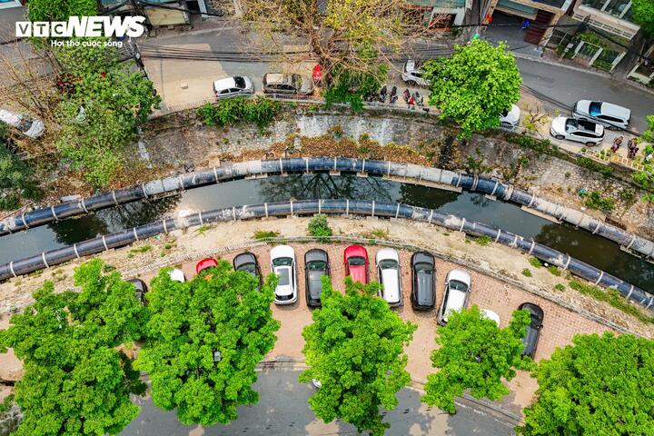 Hà Nội tăng tốc thi công kênh 920 tỷ đồng dẫn nước 'hồi sinh' sông Tô Lịch - Ảnh 14