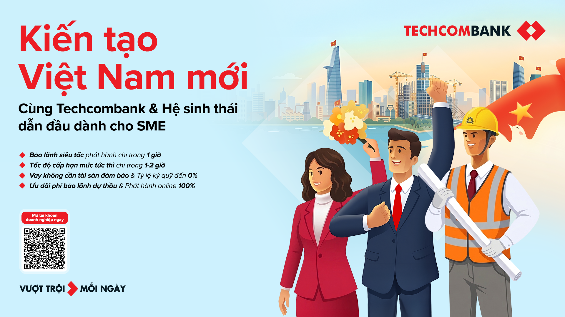 Techcombank – đối tác tài chính hàng đầu đồng hành cùng SME kiến tạo “Việt Nam mới” - Ảnh 1