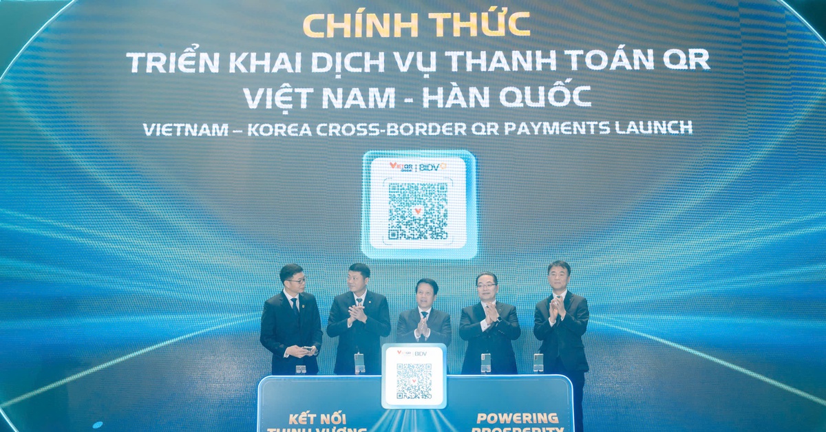 Chính thức ra mắt dịch vụ thanh toán QR xuyên biên giới Việt Nam – Hàn Quốc: Từ hôm nay 23/4, người dùng dễ dàng thanh toán bằng QR, xoá bỏ rào cản tiền tệ, tỷ giá