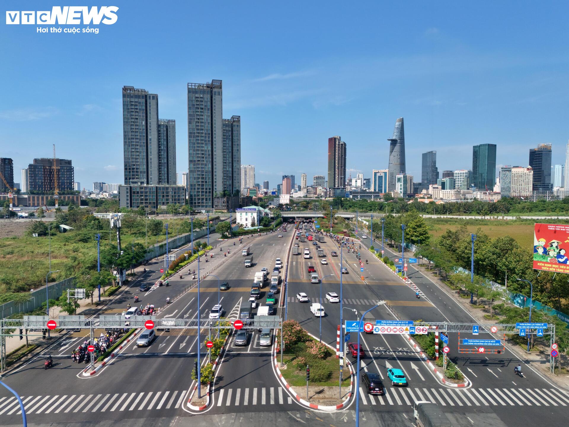 Cận cảnh vị trí sẽ xây dựng 2 tuyến Metro ngầm xuyên sông Sài Gòn - Ảnh 3