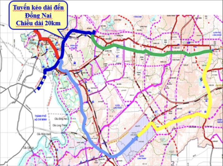 Đồng Nai xin làm metro số 1 nối đến sân bay Long Thành theo lệnh khẩn cấp - Ảnh 1