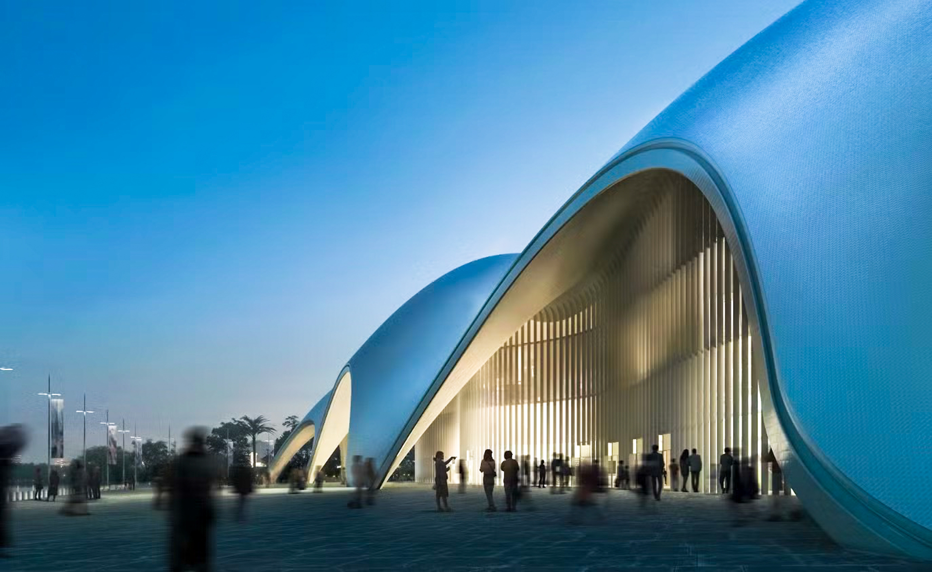 Cận cảnh nhà hát Opera Hà Nội dần lộ diện ở bán đảo Quảng An - Ảnh 3