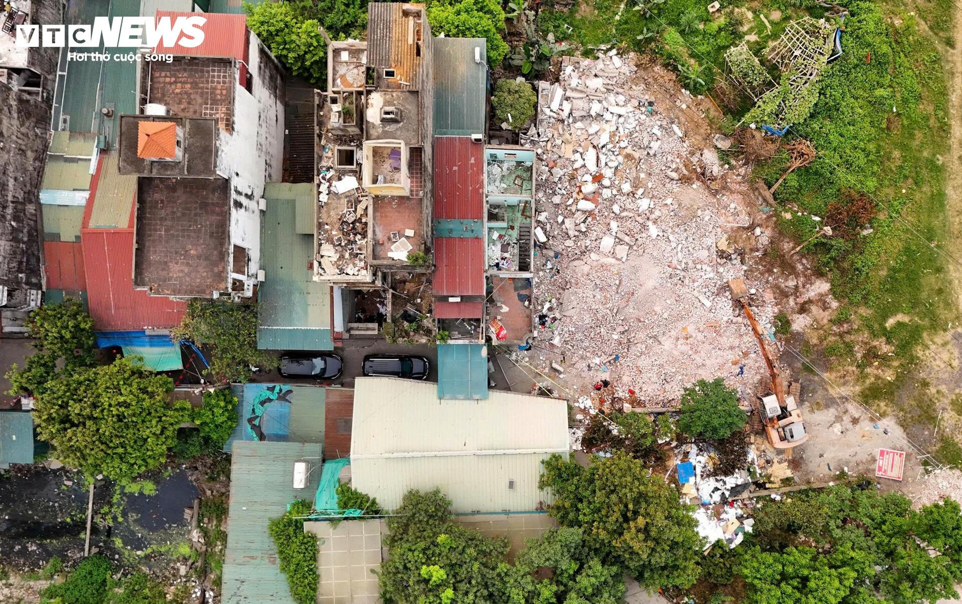 Người Hà Nội tháo dỡ nhà, giao mặt bằng thi công nút giao Phạm Tu - Xa La - Ảnh 12