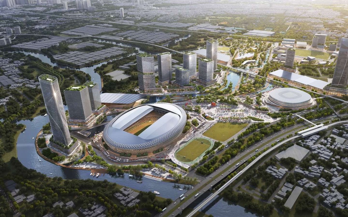 Siêu dự án 145.000 tỷ với sân vận động 70.000 chỗ của Sun Group tại thành phố giàu nhất Việt Nam tăng tốc triển khai khâu quan trọng