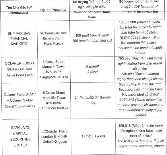 Novaland phát hành 2,4 triệu cổ phiếu chuyển đổi cho trái chủ nước ngoài - Ảnh 2