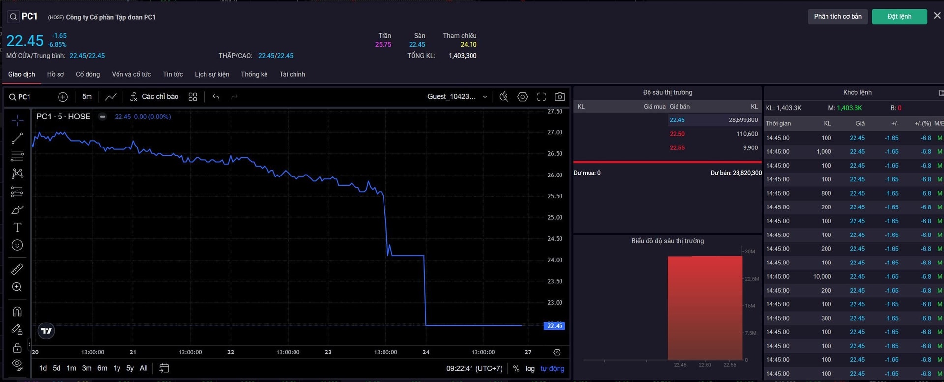 Cổ phiếu sập sàn 2 phiên liên tiếp, PC1 bị nhắc nhở do chậm công bố thông tin - Ảnh 2