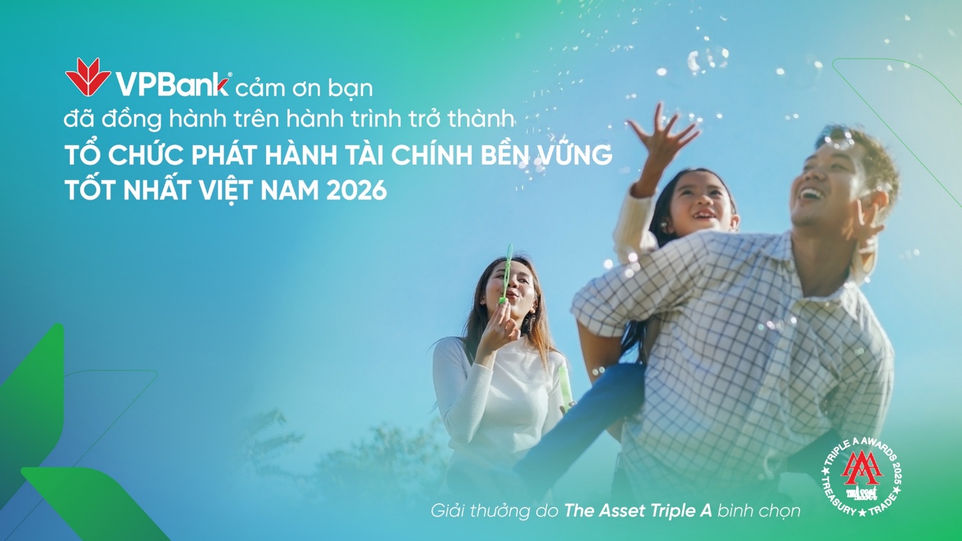 VPBank được vinh danh Tổ chức phát hành tài chính bền vững tốt nhất Việt Nam - Ảnh 1
