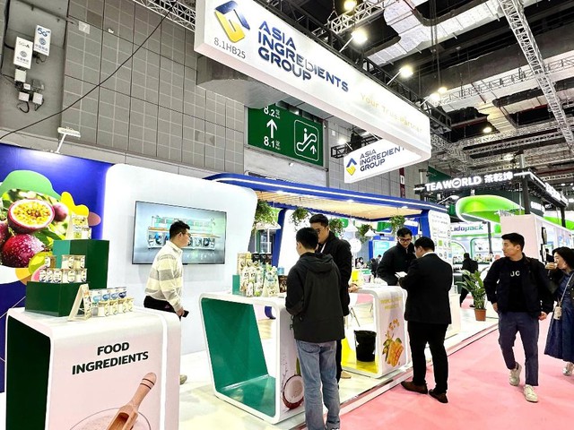 Tập đoàn Nguyên liệu Á Châu (AIG) khẳng định vị thế hàng đầu tại Hotelex Shanghai 2026 - Ảnh 1