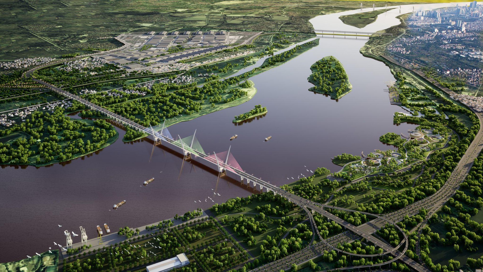 Dự án hàng hiệu của Sunshine Group đón “cú hích” từ cầu Thượng Cát, Hồng Hà - Ảnh 1