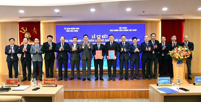 VNPT và Bắc Ninh tăng tốc chuyển đổi số, hướng tới đô thị thông minh - Ảnh 1