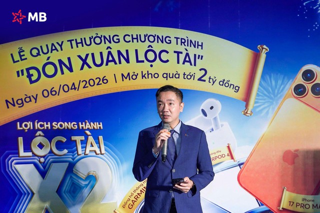 MB công bố khách hàng trúng thưởng đợt 2 chương trình "Đón Xuân Lộc Tài 2026" - Ảnh 1