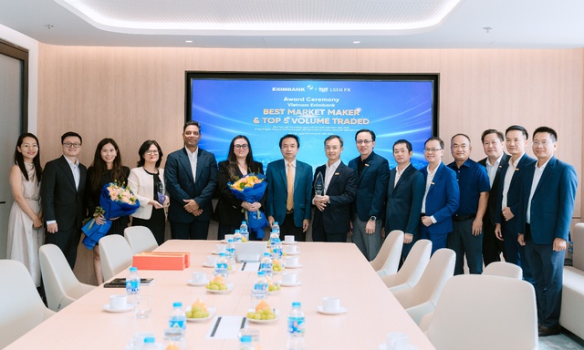 Eximbank khẳng định vị thế khi được LSEG trao giải cao nhất “Best Market Maker” - Ảnh 1