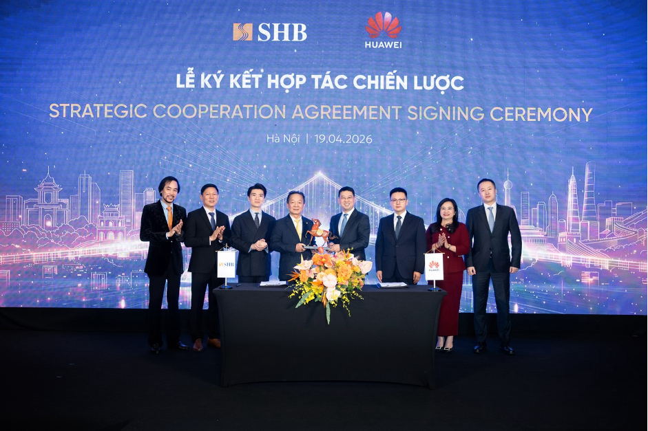 SHB hợp tác chiến lược với Huawei: Bứt phá công nghệ, kiến tạo Ngân hàng tương lai - Ảnh 1