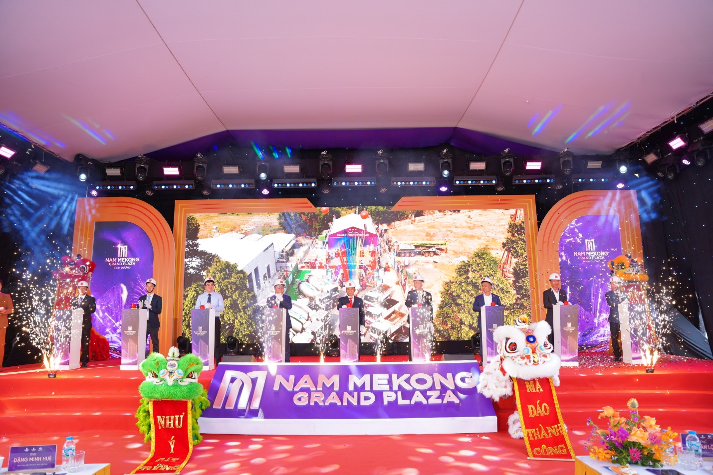 Tập đoàn Nam Mê Kông (VC3) chính thức khởi công Nam Mekong Grand Plaza - Ảnh 1